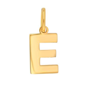 14kt Guld E Bogstav Vedhng 2083183050E