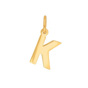 14kt Guld K Bogstav Vedhng 2083183050K