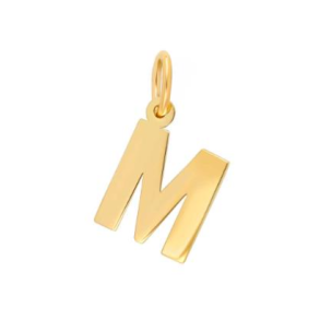 14kt Guld M Bogstav Vedhng 2083183050M
