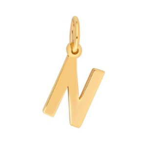 14kt Guld N Bogstav Vedhng 2083183050N