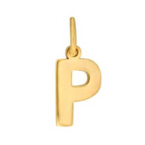 14kt Guld P Bogstav Vedhng 2083183050P