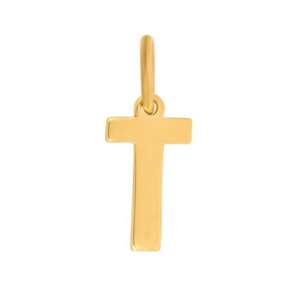 14kt Guld T Bogstav Vedhng 2083183050T