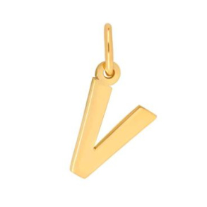 14kt Guld V Bogstav Vedhng 2083183050V