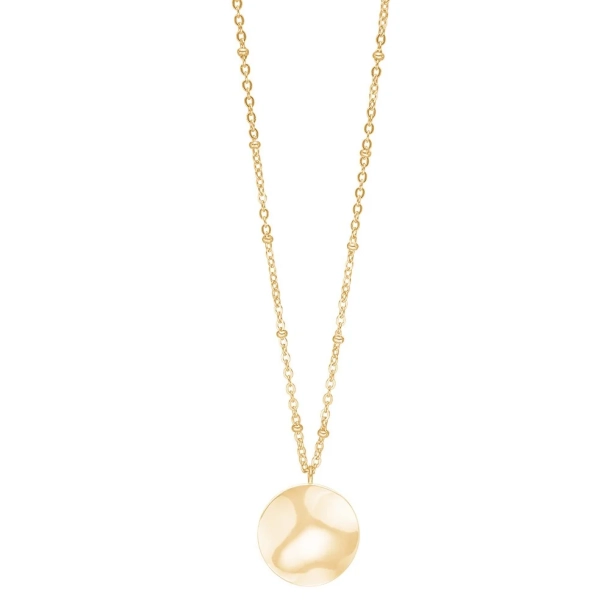 Nordahl St�l IP Gold Halsk�de m/Rundt Vedh�ng ONDA 20842102800