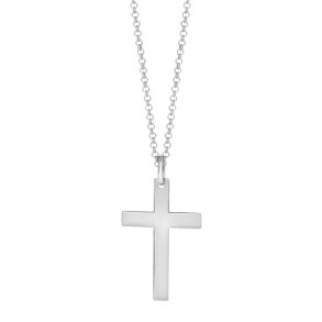 SON Stl Halskde m/Kors 20x29mm 20890242700