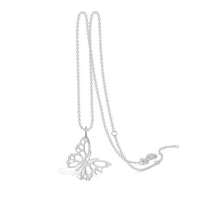 Blossom Rhod. Slvhalskde m. Sommerfugl 21309049-45