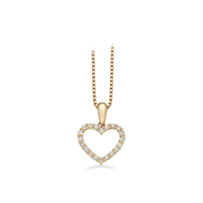 Scrouples 14kt Dazzling Hjerte m/0,25ct. 213185