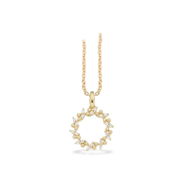 Scrouples 8kt Guld Vedh. m/Cz Inkl. Forg. Kde 215913