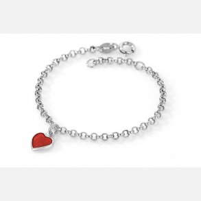 Slv Armbnd m/Hjerte 2250511
