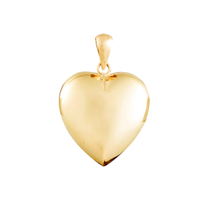 8Kt Guld Hjerte 10mm 231 021 3