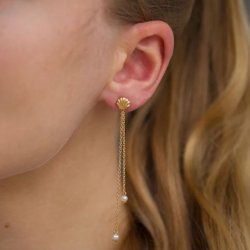 Blossom Sey Shell Forgyldt Slv restikker m. FVKP 23981666-31