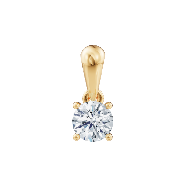 Siersb�l Luxury Solitaire 14 kt Guldvedh�ng m/0,25 ct. Lab Grown Diamond
