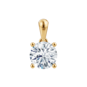 Siersb�l Luxury 14 kt. Solitaire Vedh�ng m/1.0 ct TW/VS2 Lab Grown Diamond 