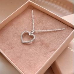 Scrouples Slv Hjerte Vedh. m/Cz 241322