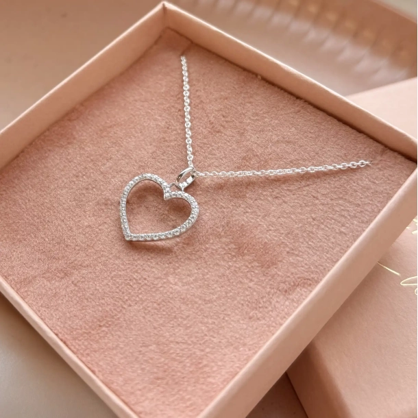 Scrouples Slv Hjerte Vedh. m/Cz 241322