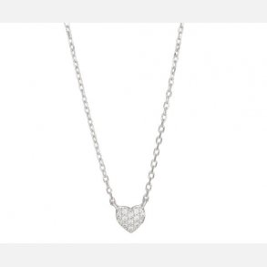 Rhodineret Slvvedhng m/Zirkonia ALMA 245078