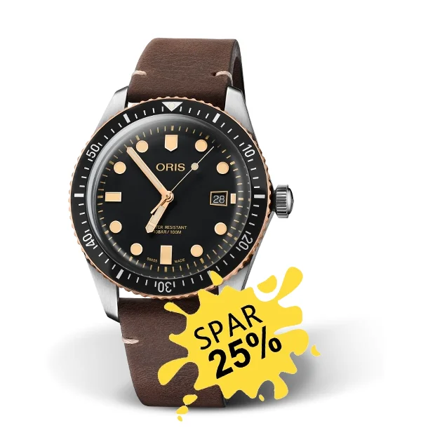 Oris Divers 65 Herreur 73377204354LSDARKBRO