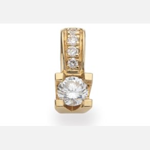 14 kt. Kleopatra Queen Vedhng m/0.07ct Brillanter 2535,07