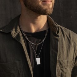 SON of NOA Rhod. Slv Halskde m/Pladevedhng 267003