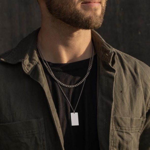 SON of NOA Rhod. Slv Halskde m/Pladevedhng 267003