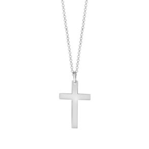 SON of NOA Rhod. Slv Halskde m/Kors 267004