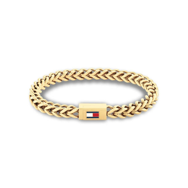 Tommy Hilfiger Braided Metal Herrearmbnd Doubl 2790648