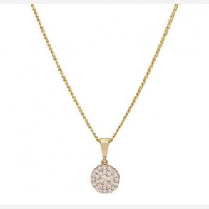 8kt Vedhng m/Zirkonia og Kde 283007CZ3