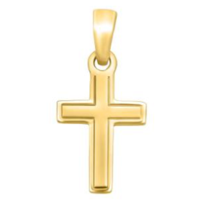 Forgyldt Slv Kors 29160255900