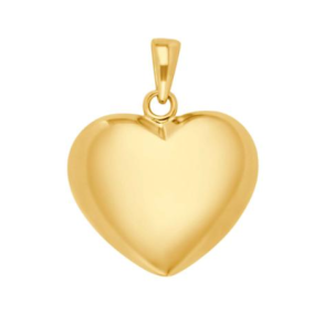 Forgyldt Slv Hjertevedhng 29160305900
