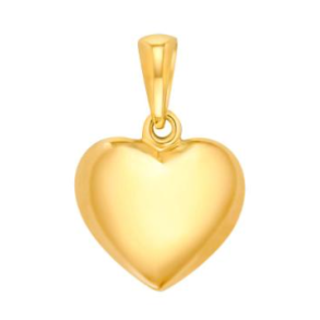 Forgyldt Slv Hjertevedhng 29160485900