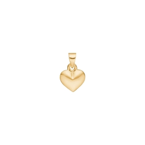 Siersb�l 8kt Hjertevedh�ng 9x8,2mm 29160540300