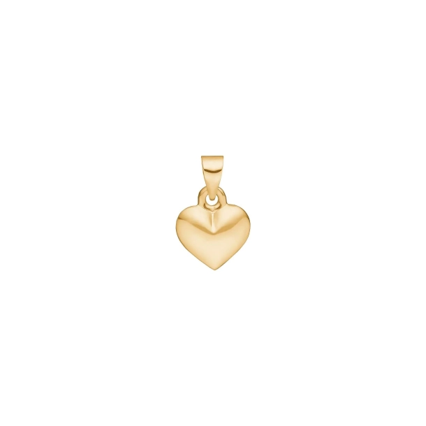 Siersb�l 8kt Hjertevedh�ng 9x8,2mm 29160540300