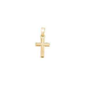 Siersb�l 8 Kt Guld Kors 14 mm 29170130300