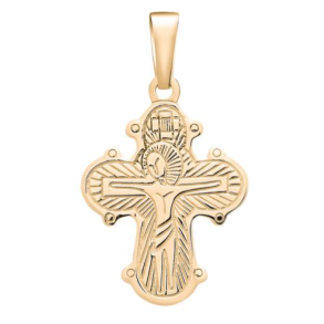 Forgyldt Slv Dagmarkors m. Blank Bagside 29250255900