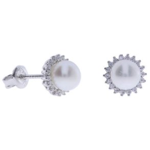 Slv restikker m/Ferskvandsperler