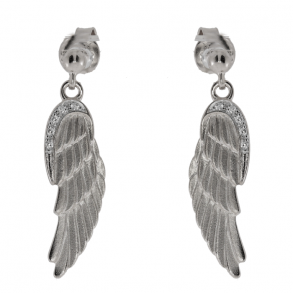 Slv reringe m/Vinger m/Zirkonia