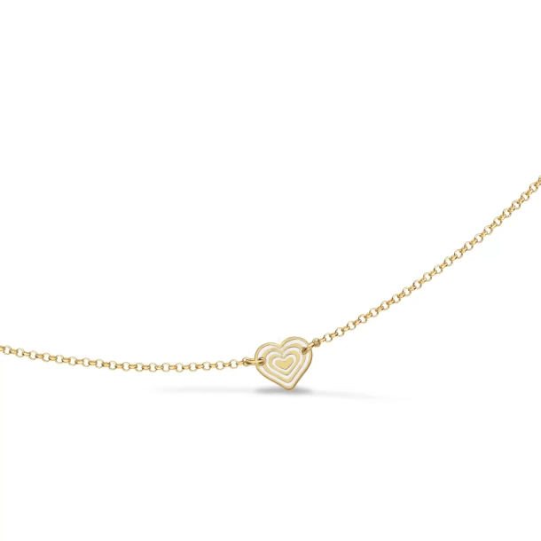 Scrouples Forgyldt Hjerte Armbnd 