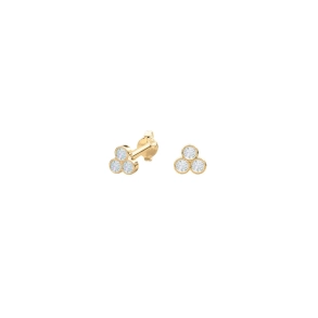 Siersb�l 14kt. Guld�restikker m/3 dia 0,08ct 30145070500