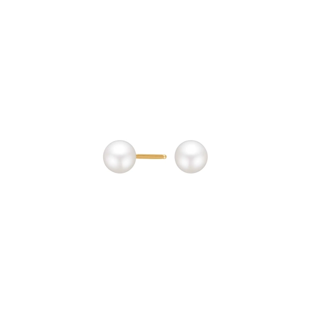 Siersb�l 8 Kt �restikkere m/Ferskvandsperle 6mm 30310330300
