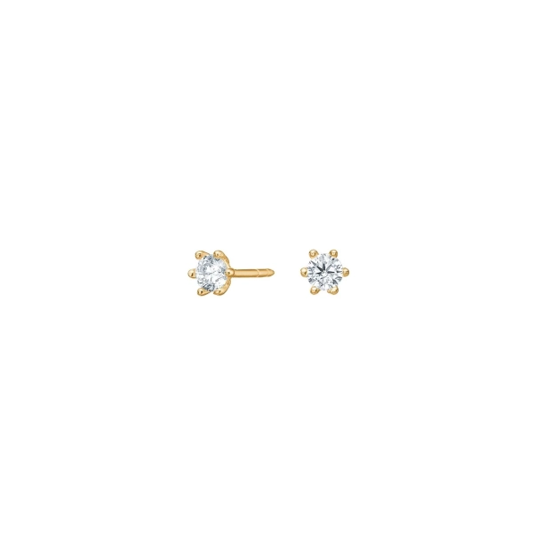 Siersb�l 8 Kt �restikker m/Zirkonia 3,5 mm 30423570300