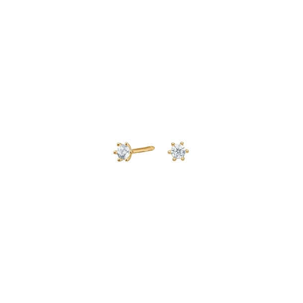 Siersb�l 8 Kt �restikker m/Zirkonia 2,5 mm 30423970300