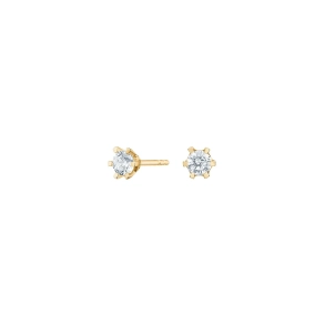 Siersb�l 8 Kt �restikker m/Zirkonia 5mm 30428090300