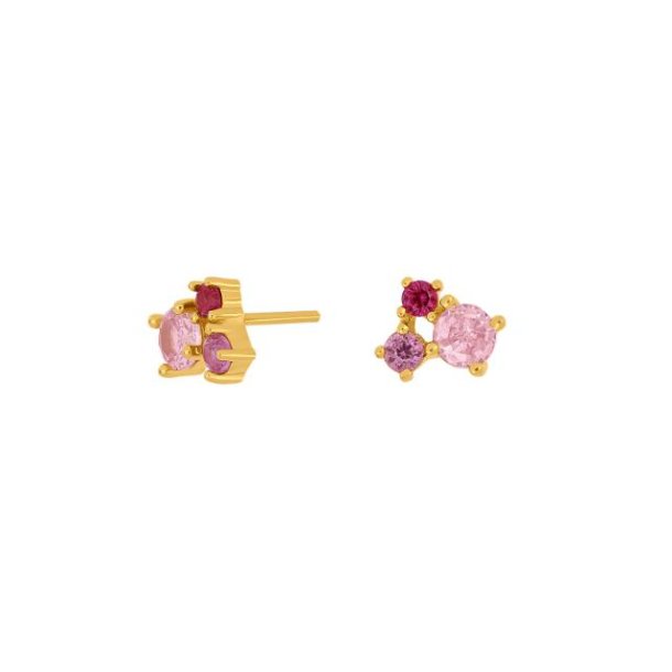 JoanliNor Nadinenor Forg. Slv restikker m/Pink Cz 30454055918