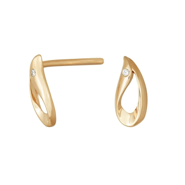 Siersb�l 8 Kt �restikker m/Zirkoner 30550030300
