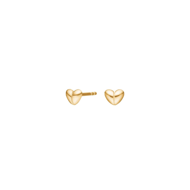 14kt. Guld Hjerte �restikker - 30552240500