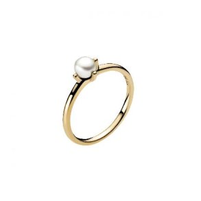 8kt Guldring m. Ferskvandskulturperle 3071151-33