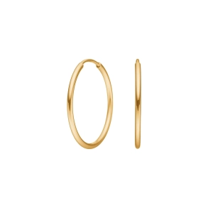 Siersb�l 8 Kt Guld Creoler 23 mm 30820710300