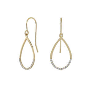 Siersb�l 8 Kt �reh�ngere m/Zirkonia 30820960300