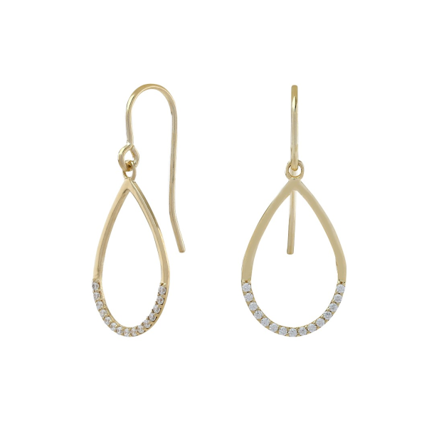 Siersb�l 8 Kt �reh�ngere m/Zirkonia 30820960300