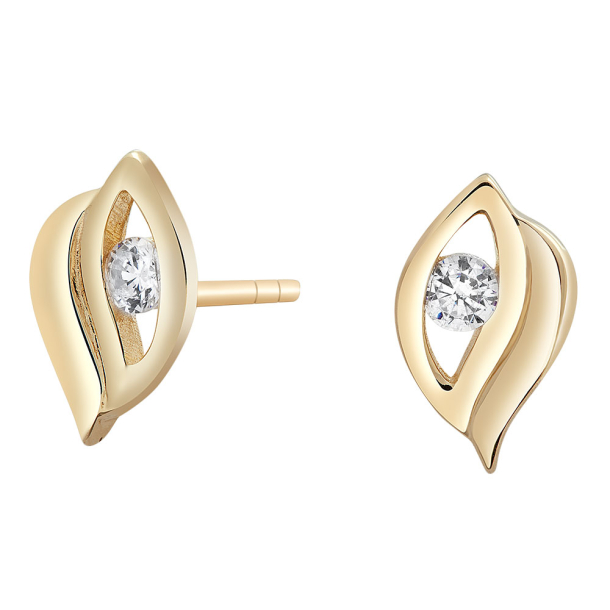 Siersb�l 8 Kt �restikker m/Zirkonia 30830480300